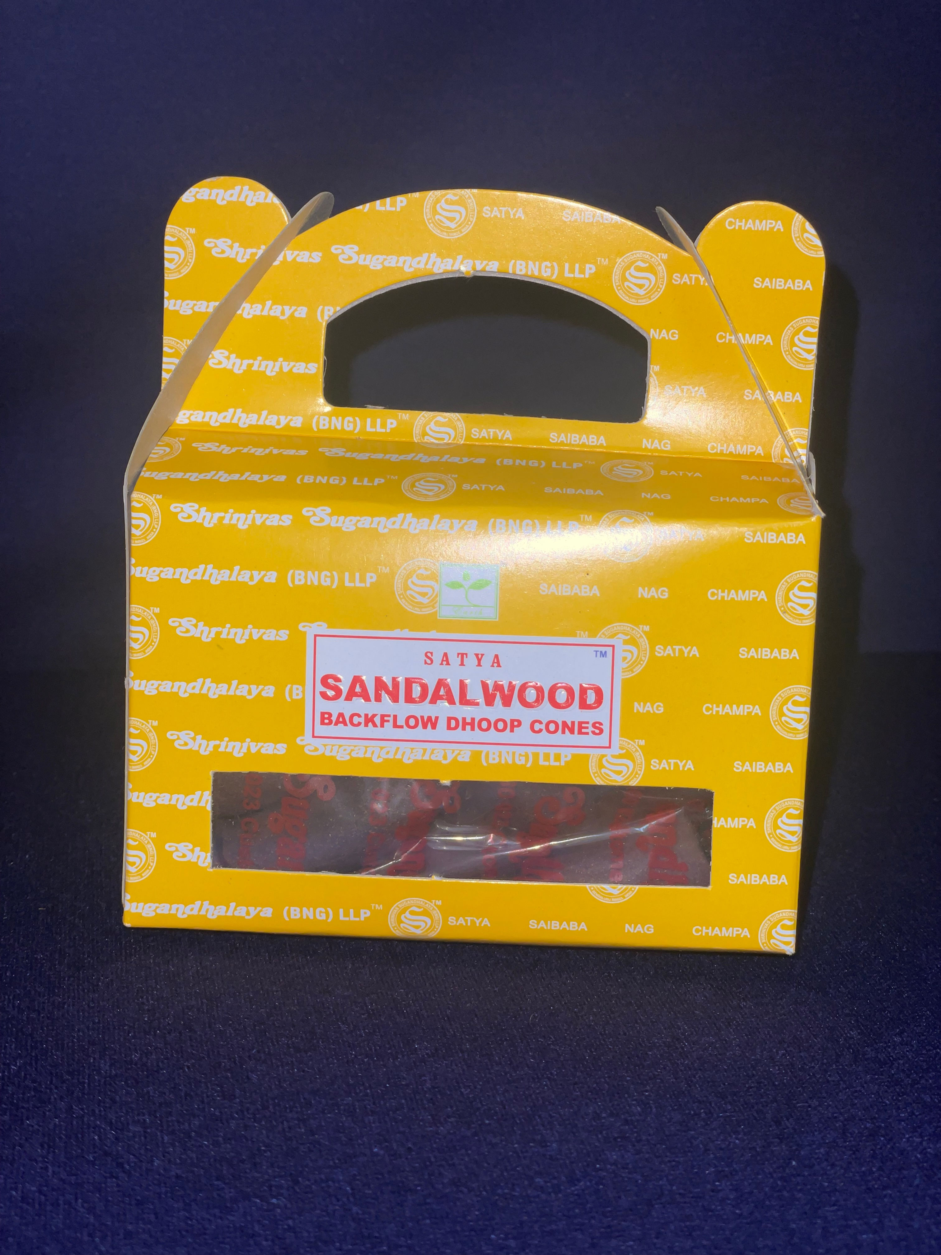 Sandalwood Backflow Cones