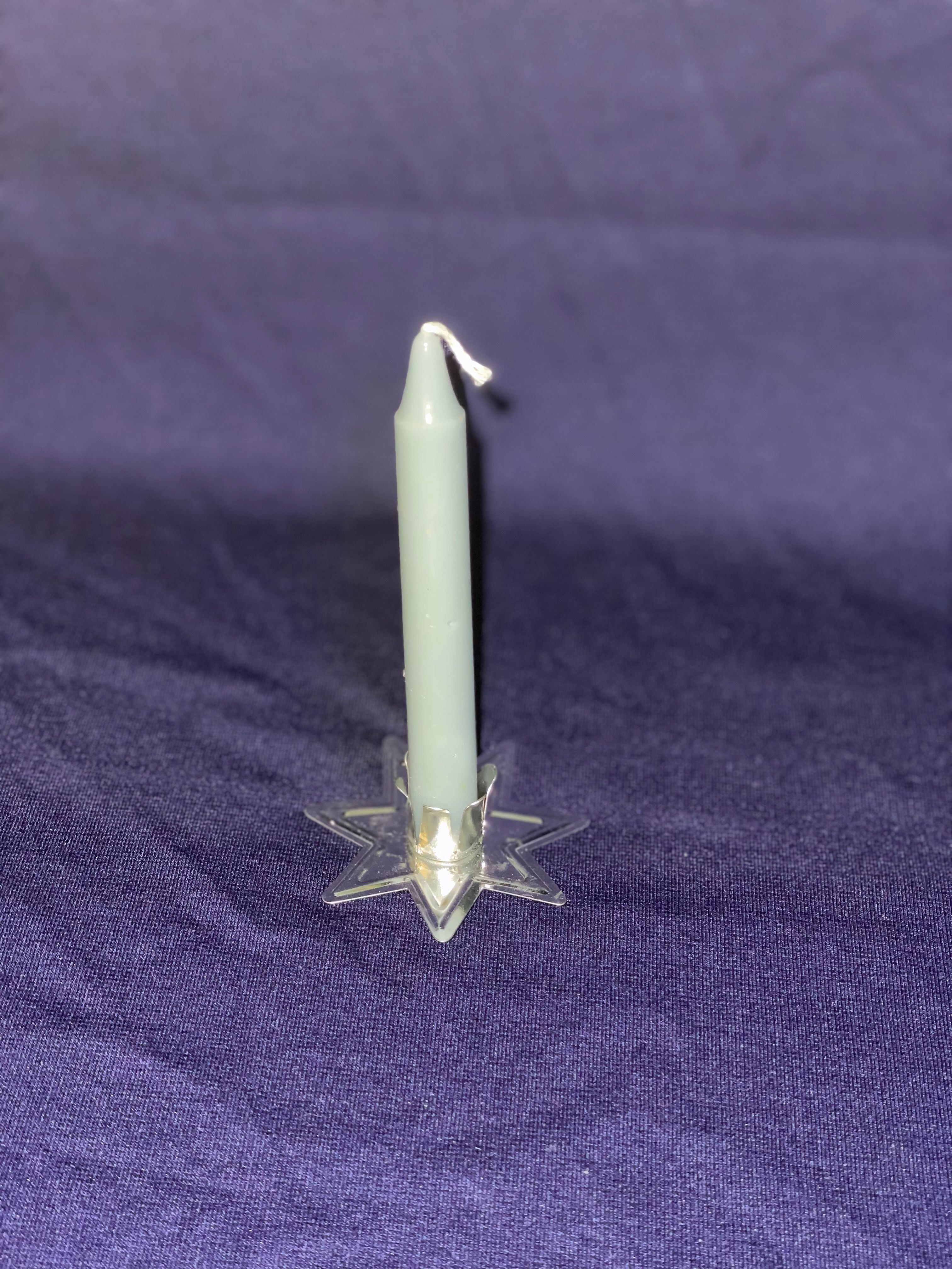 Gray Chime Candle