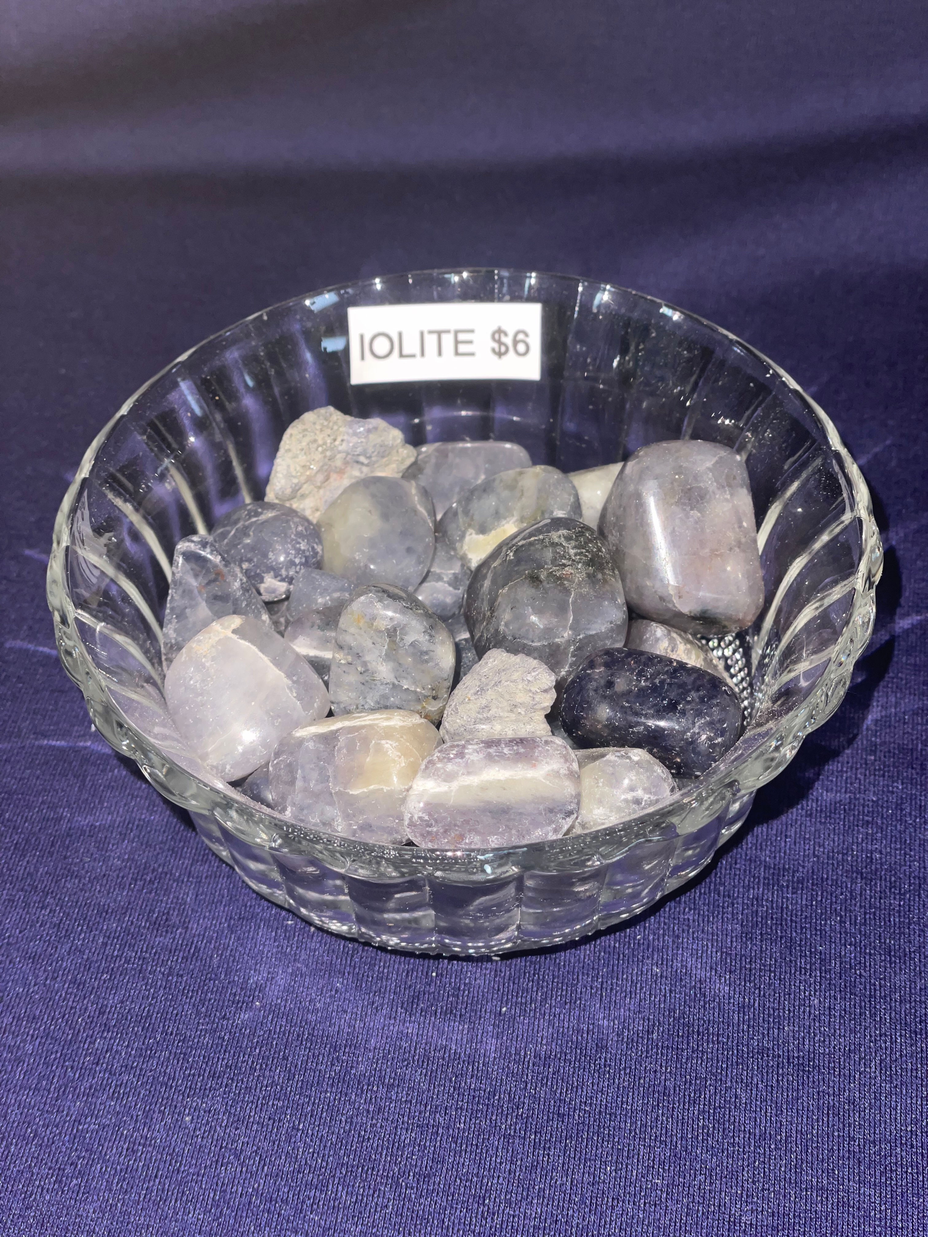 Iolite Tumbled Stone