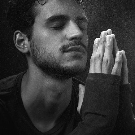 black and white Portrait photography dartimp studio bangalore 