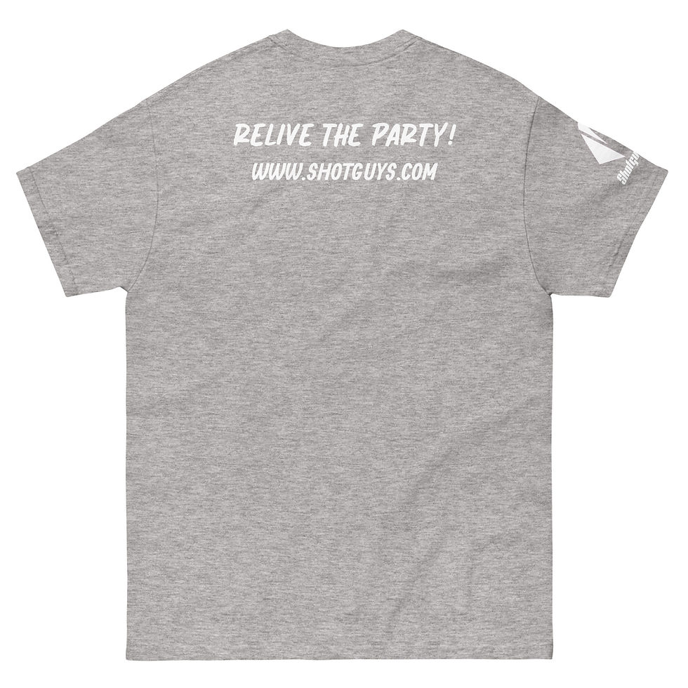 Thumbnail: Shotguys classic quote tee - "Confused as a Baby"
