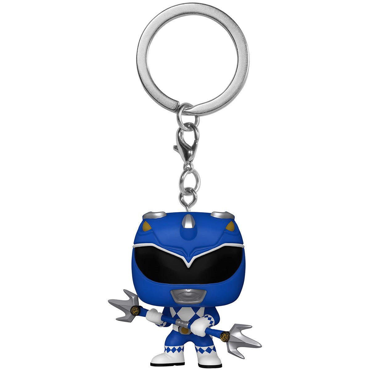 Funko Pop Keychain: Mighty Morphin Power Rangers 30 Aniversario - Blue Ranger