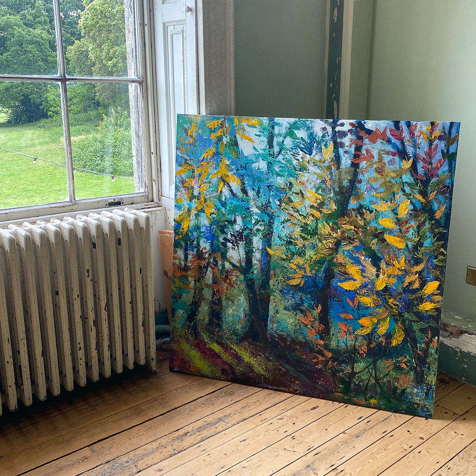 Thumbnail: Foxgrove - Original (120cm x 120cm)