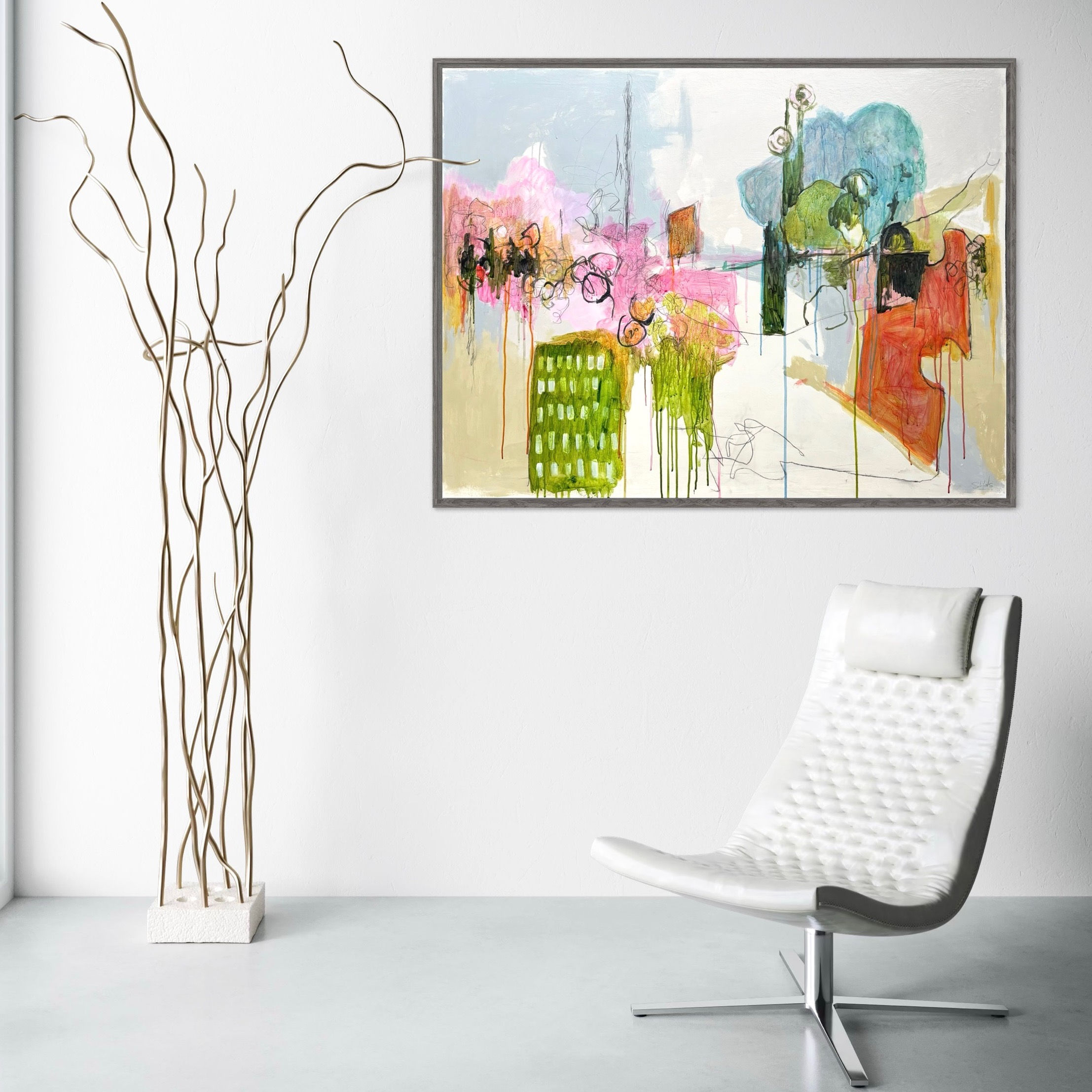 Discovery (Original Painting - Framed 92cm x 122cm)