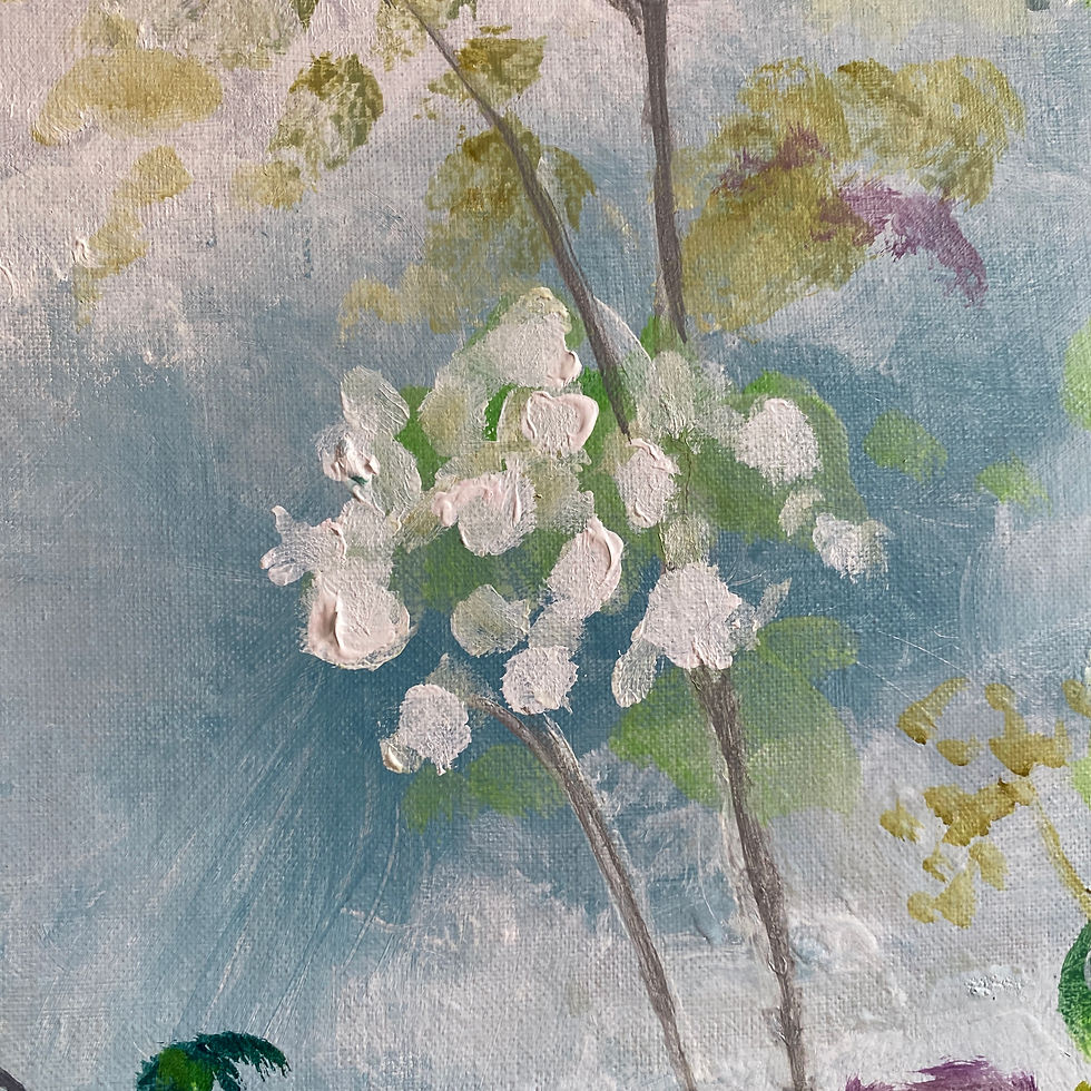 Thumbnail: Lila - Original (92cm x 92cm)