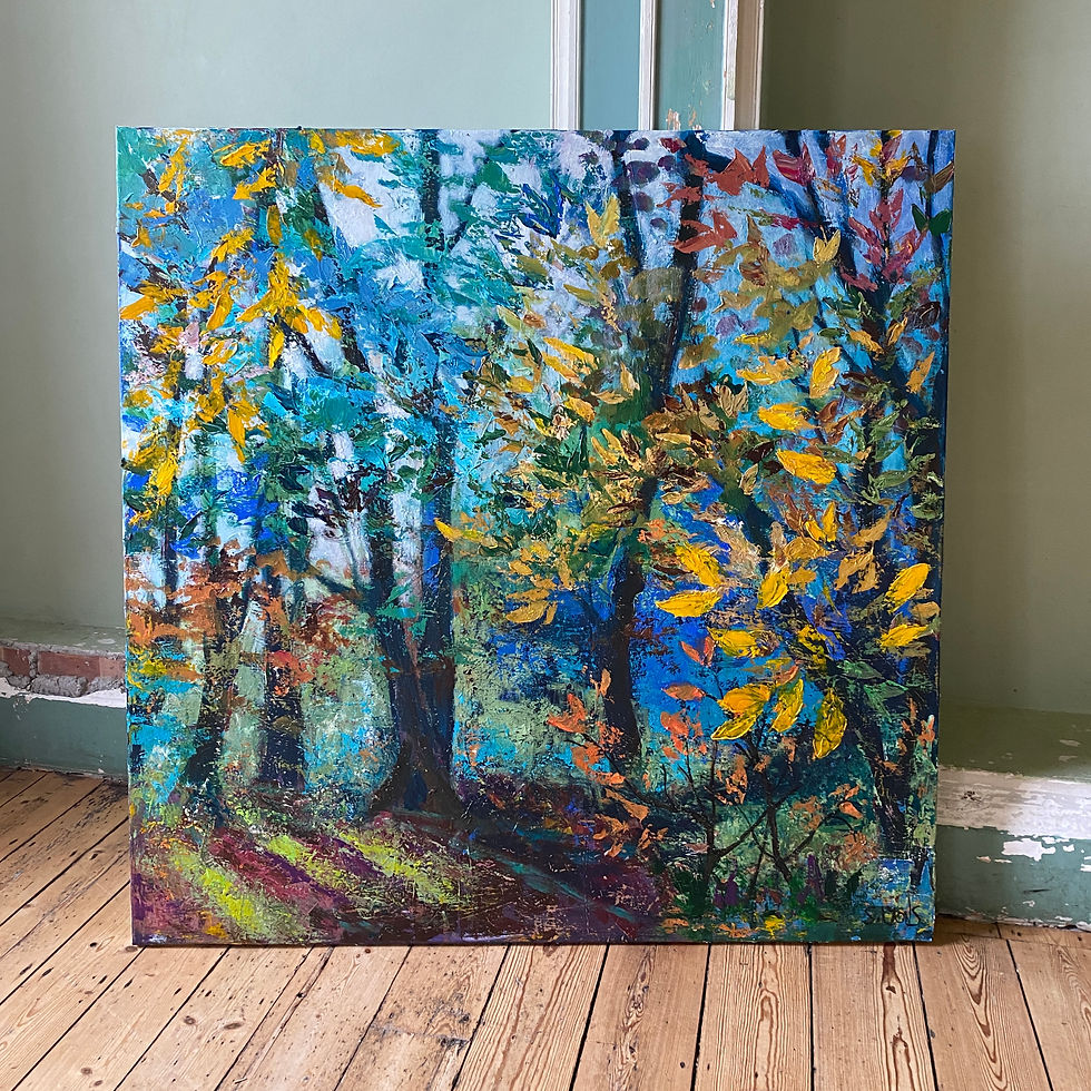 Thumbnail: Foxgrove - Original (120cm x 120cm)