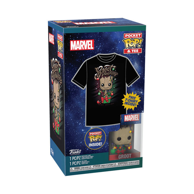 Miniatura: Funko Pop Keychain & Tee: Guardianes De La Galaxia - Playera Infantil Groot