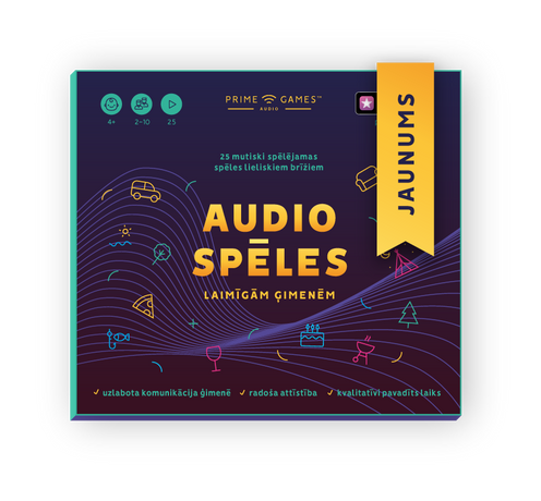prime audio games audio speles CD jaunum