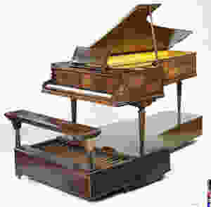 Practising on a digital piano