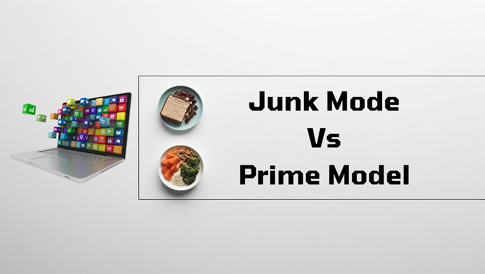 Junk Model Vs Prime Model of Software Development
