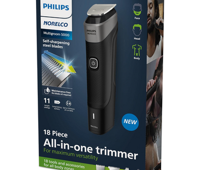 Philips Norelco Multigroom 5000 18 Piece All-in-one trimmer for maximum versatility. Shop