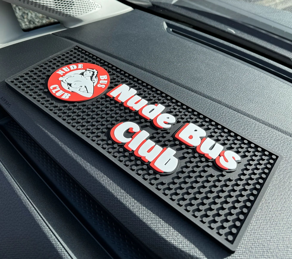 Nude Bus Club Beer Matt