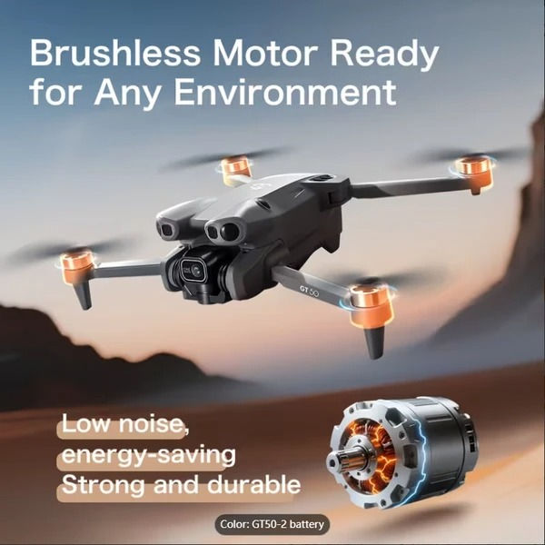 GT50 4K Camera Foldable Drone with Screen Controller