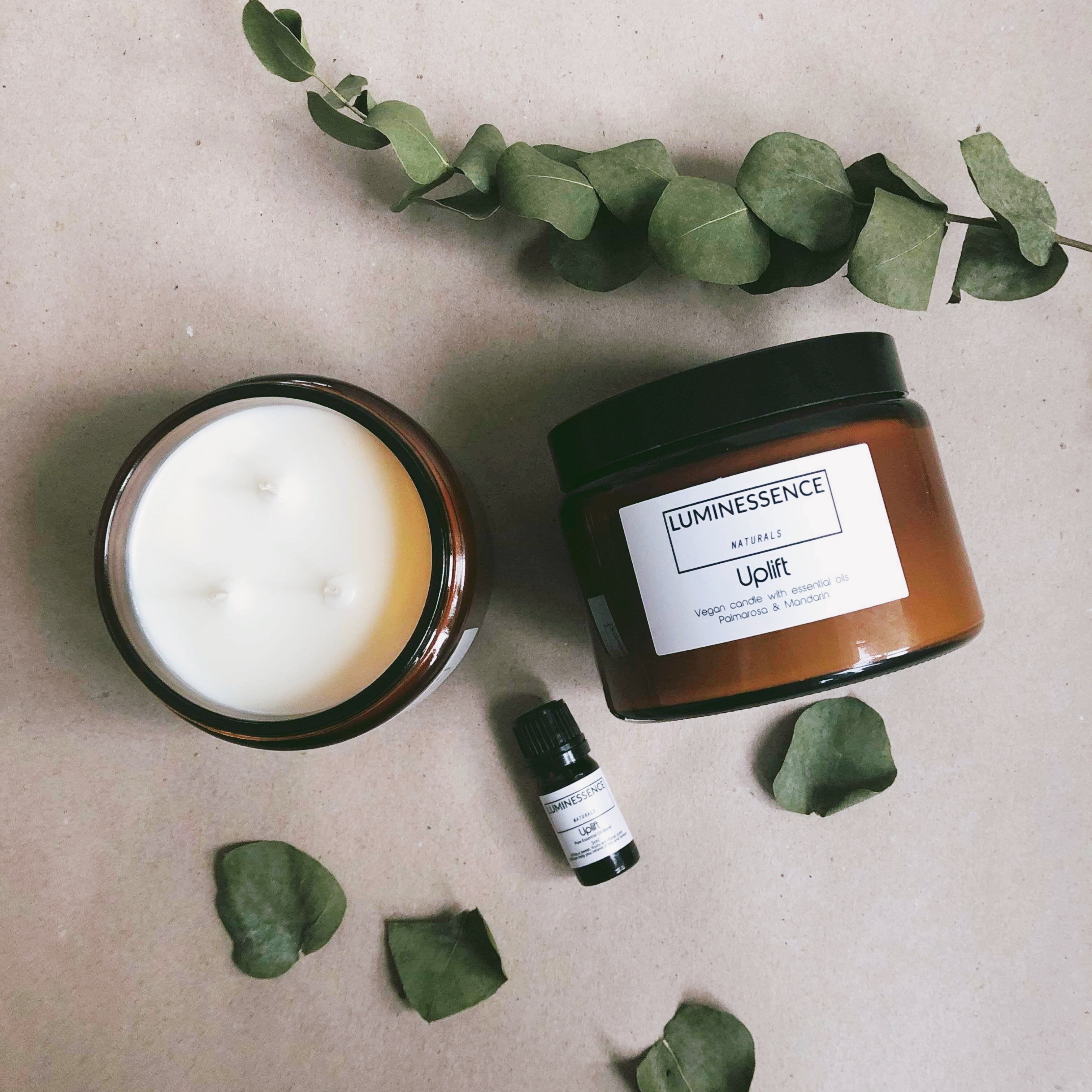 Luxury Candle Gift Set Cambridge Luminessence Naturals Ltd