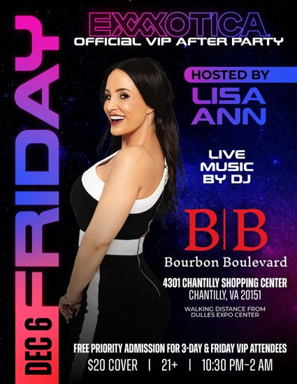 Vip After Party for Exxotica with DJ