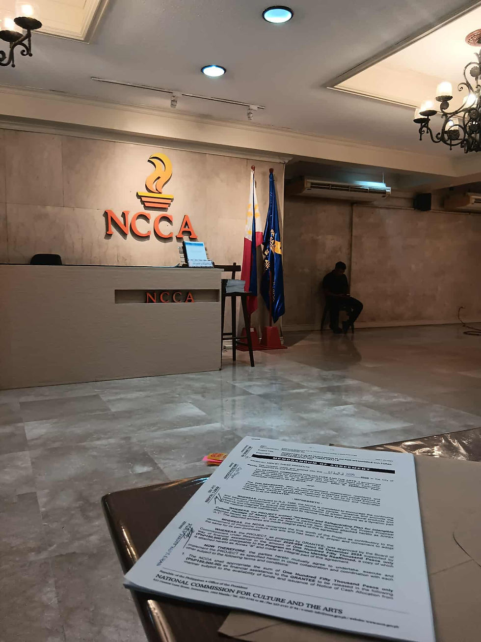 Philseaboard signs MOA with NCCA