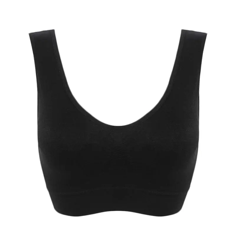 Thumbnail: Bras for Women With Pads Push Up Brassiere Vest Wireless Active Fashion