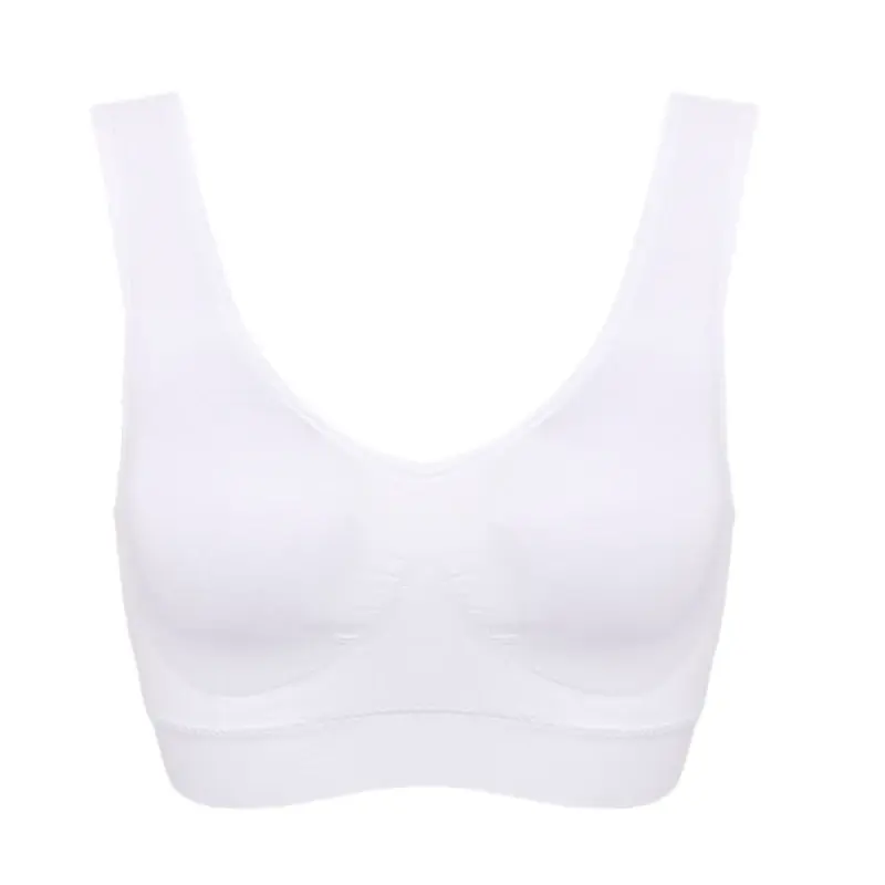 Thumbnail: Bras for Women With Pads Push Up Brassiere Vest Wireless Active Fashion