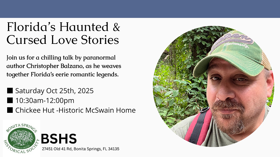 Florida's Haunted and Cursed Love Stories