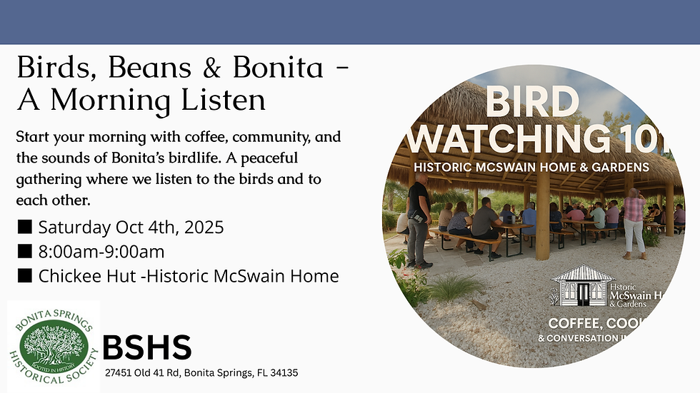 Birds, Beans & Bonita