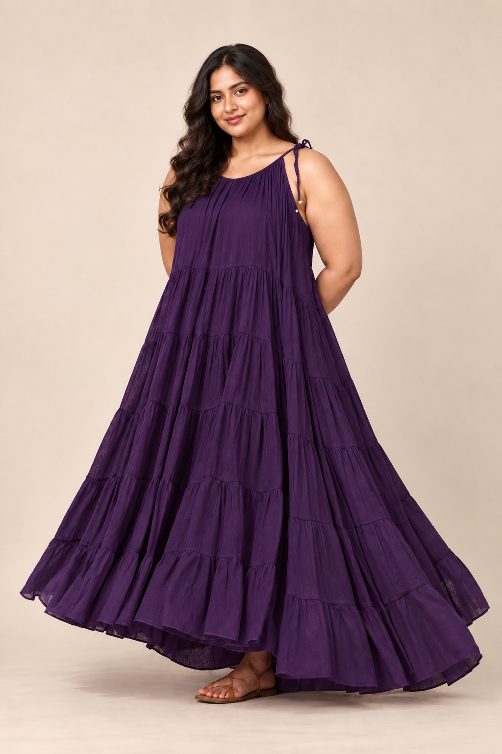 Multi Tier Maxi Dress