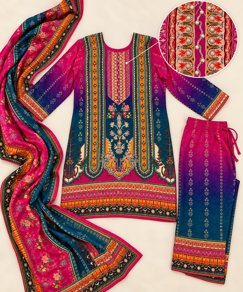 Thumbnail: Ruhani Multicolor Kurta Set
