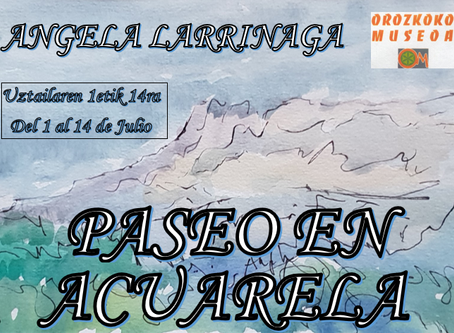 PASEO EN ACUARELA CON ANGELA LARRINAGA