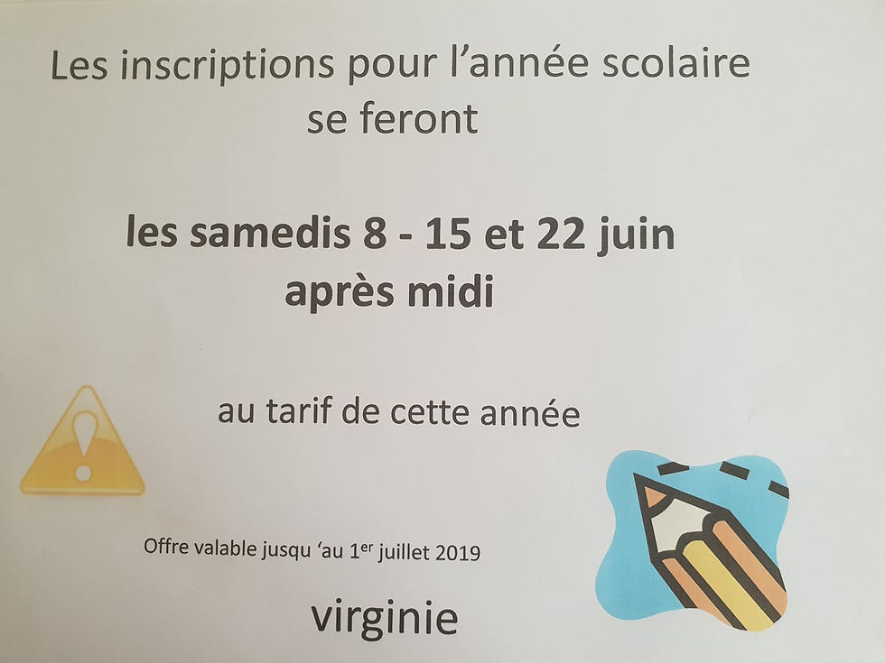 05.06.19 debut inscription
