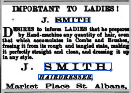 J Smith advert 19 Dec 185.png