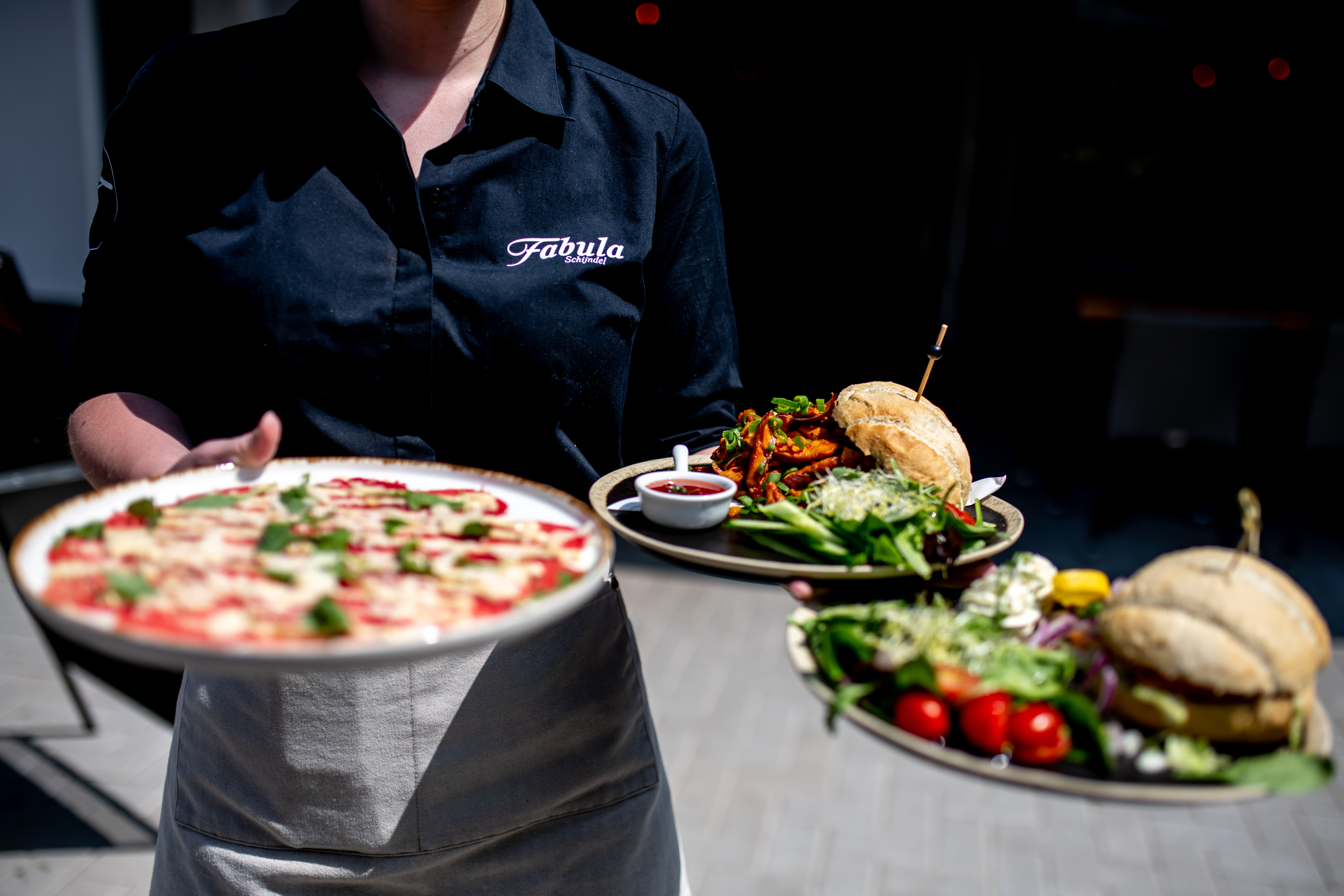 Lunchgerechten bij Fabula familierestaurant in Schijndel
