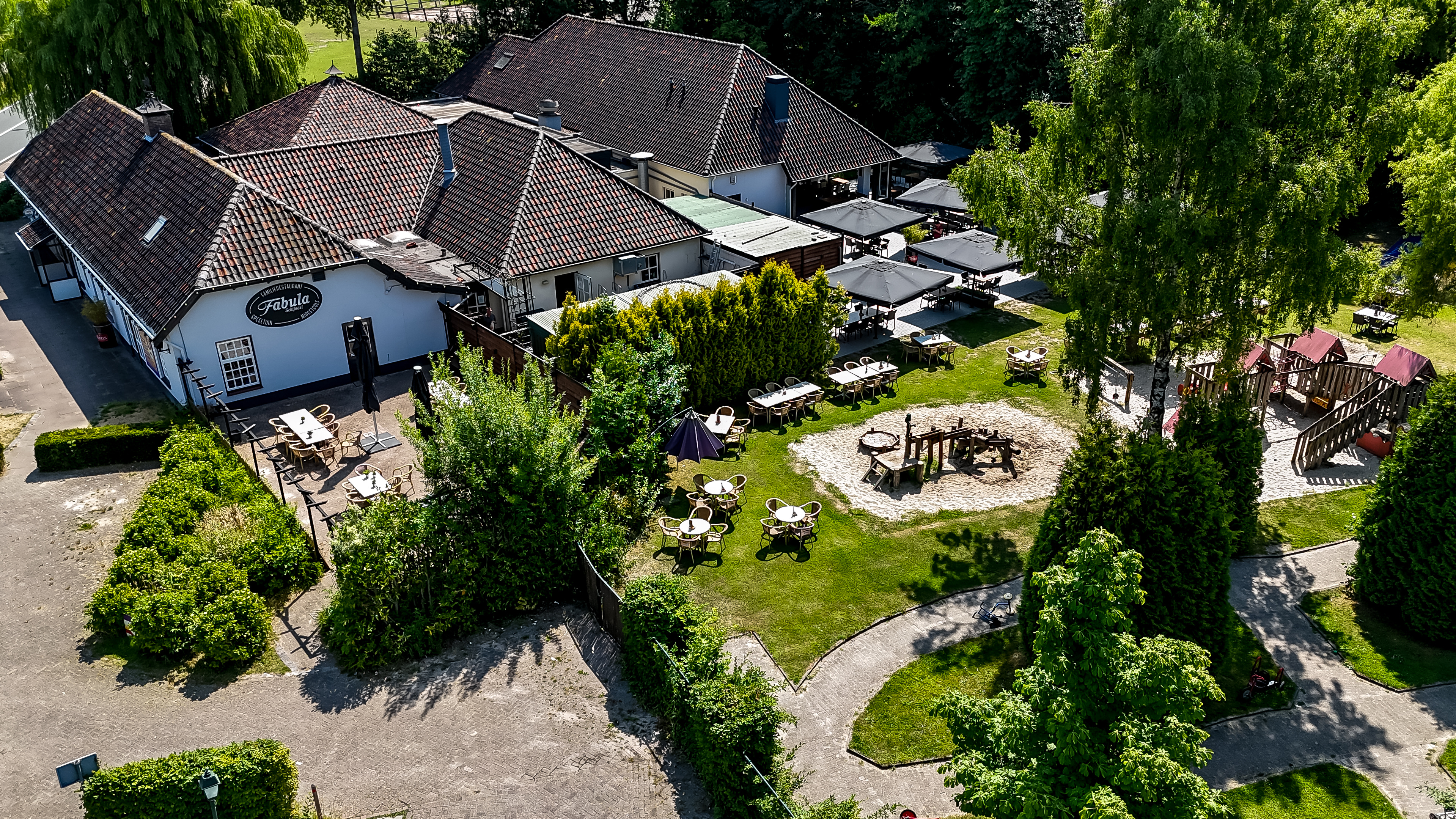 Overzichtsfoto Fabula familierestaurant in Schijndel