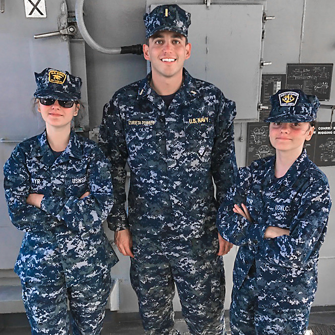 Interacting with U.S. Navy Personnel