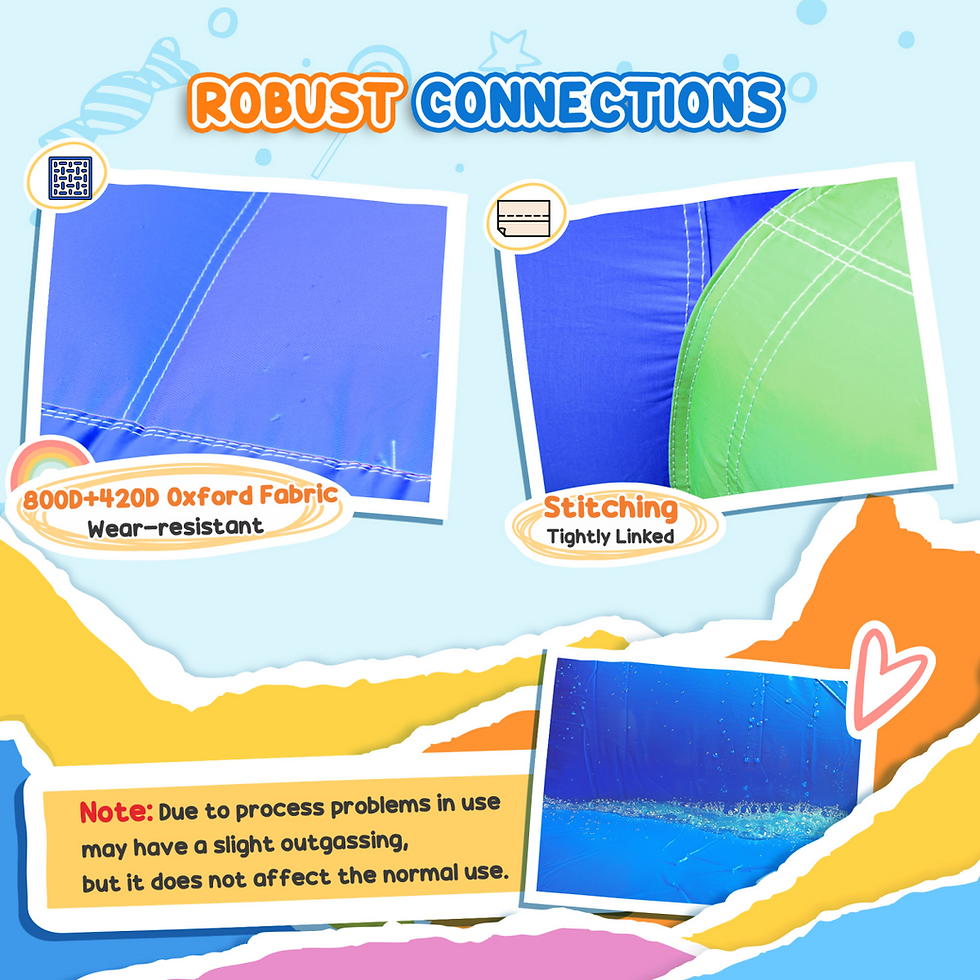 Thumbnail: Bouncy Castle with Slide Inflatable Bouncer Kids HOMCOM