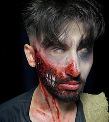 Plastik Makyaj Halloween