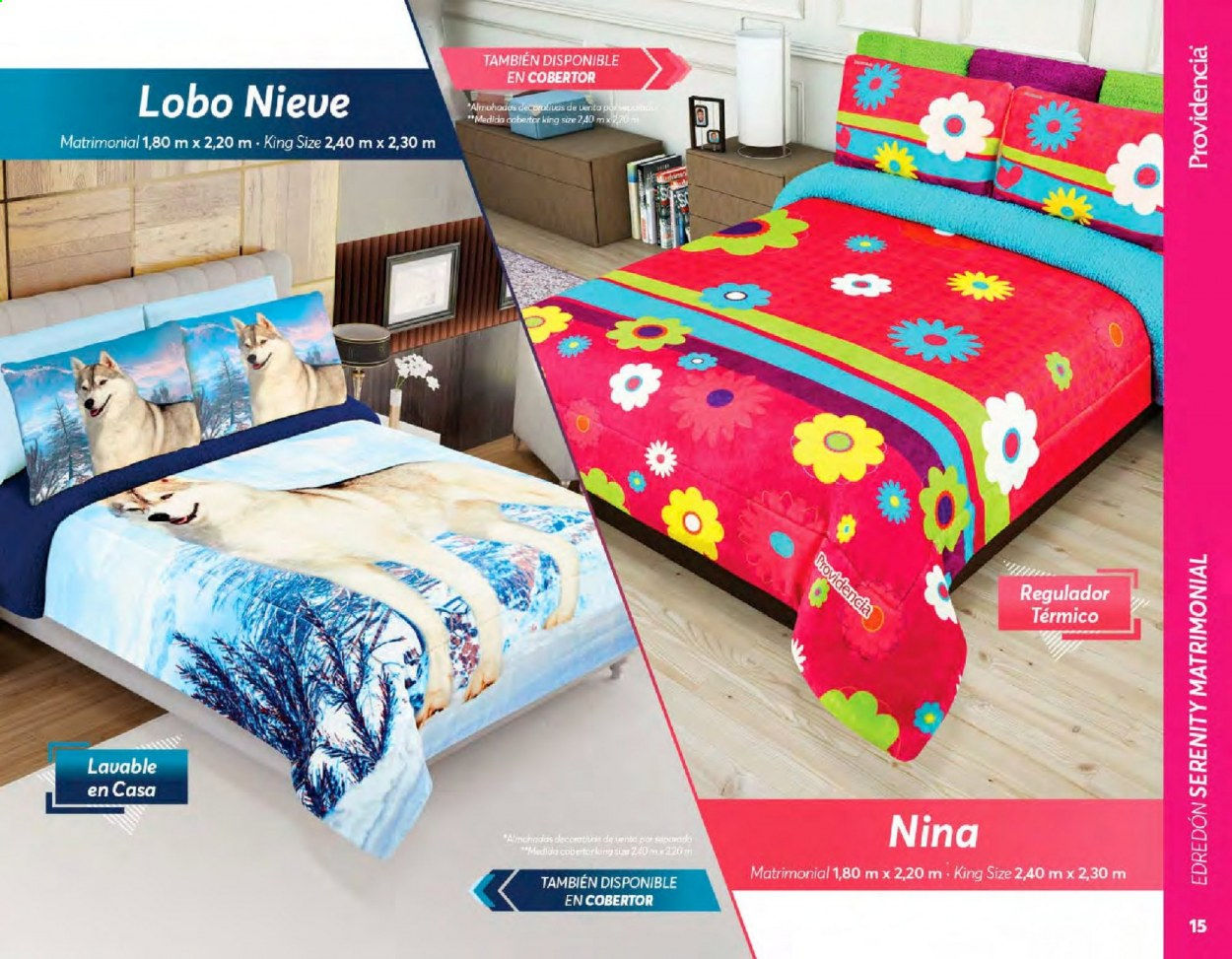 EDREDON PROVIDENCIA TAMAÑO MATRIMONIAL