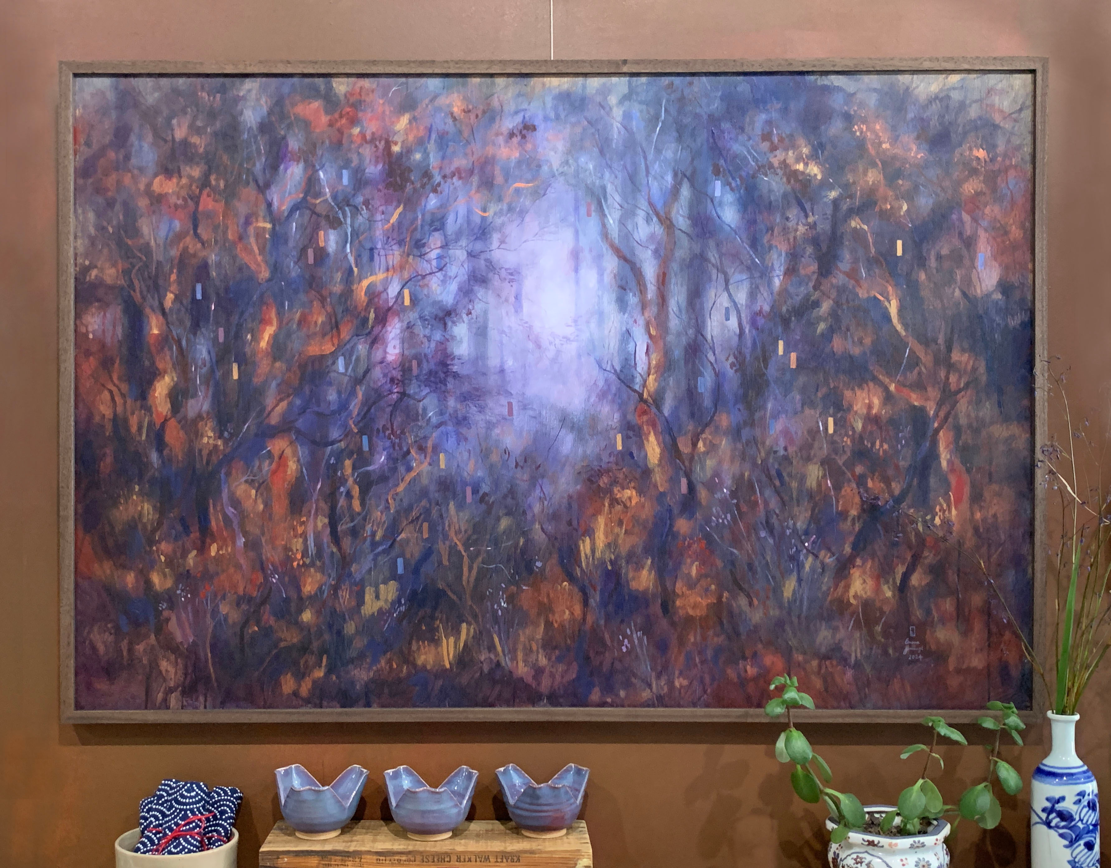 'The forest never sleeps’ 2024 Original Painting