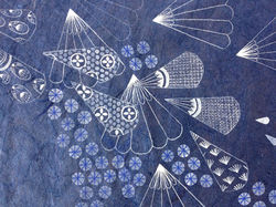 Winter Skies Detail 2012 SOLD