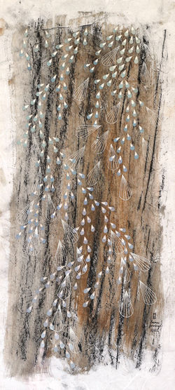 'Wet Bark Meanderings' 2022 SOLD