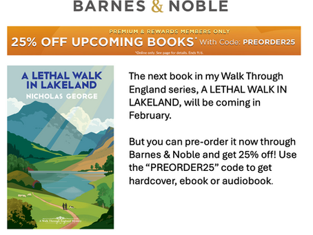 Limited Time Offer: Next book 25% Off!
