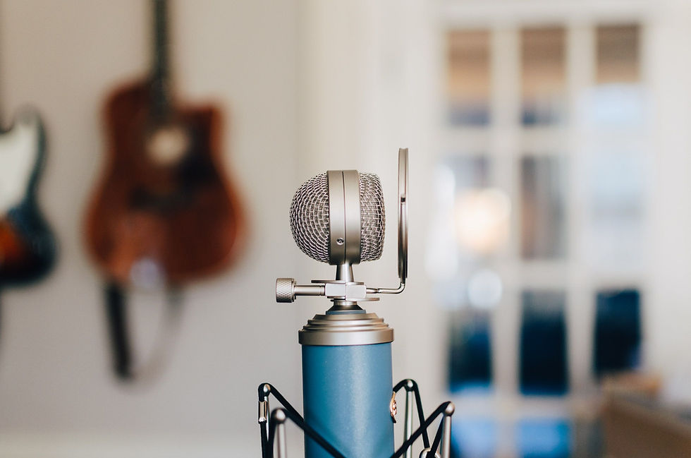 Podcasting microphone