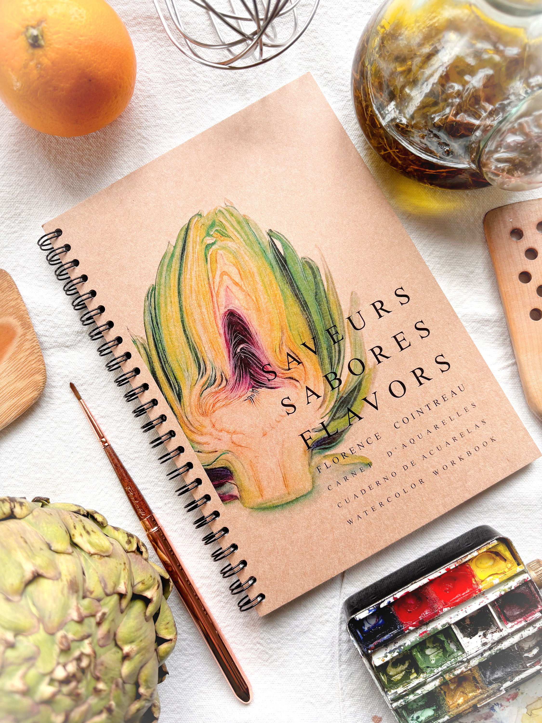 🍓 Carnet d'aquarelle / Cuaderno de acuarela / Watercolor Workbook