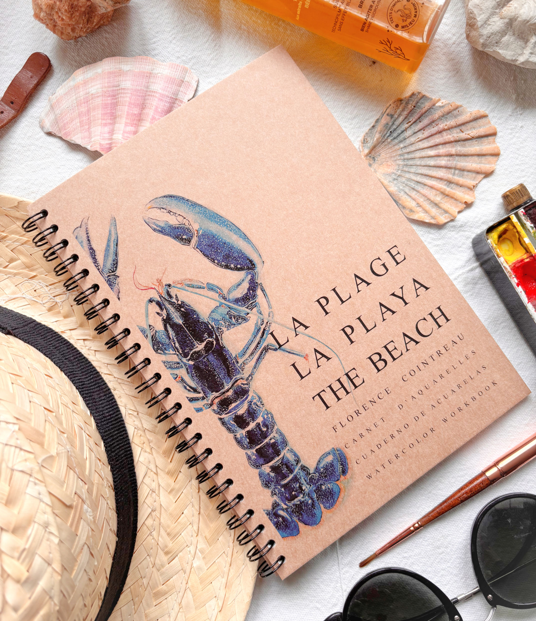 🦀 Carnet d'aquarelle / Cuaderno de acuarela / Watercolor Workbook