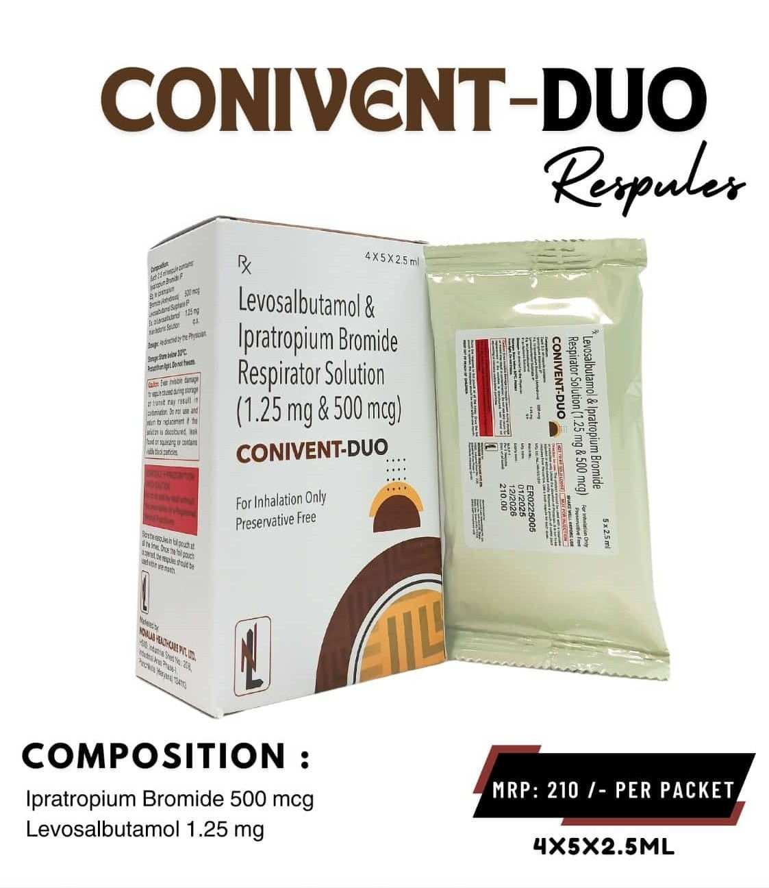 CONIVENT -DUO RESPULES
