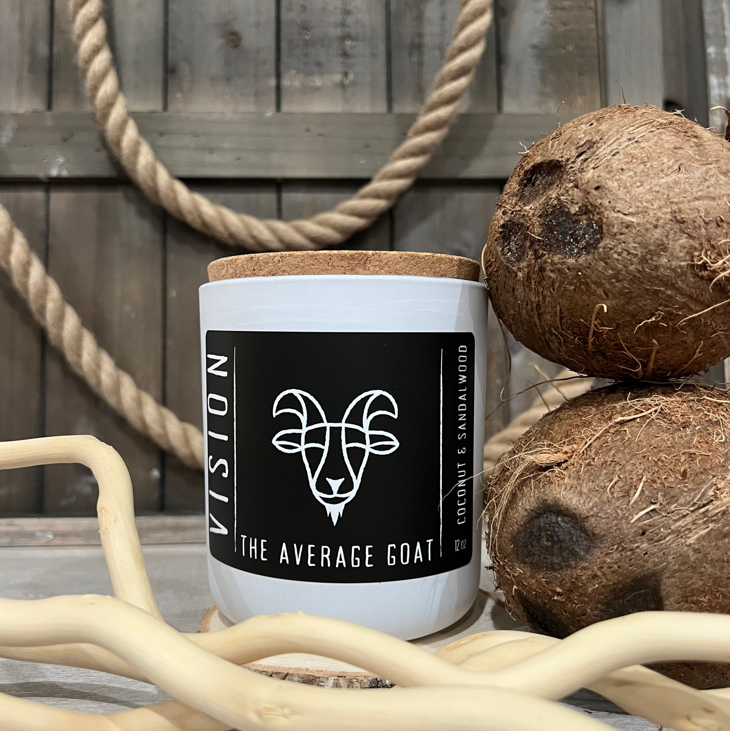 12oz VISION: Coconut & Sandalwood