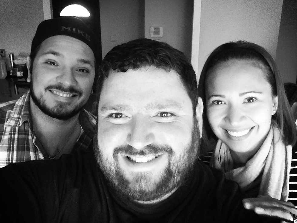 Azeneth and Mike, BW