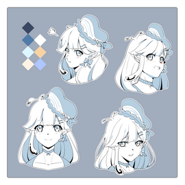 立繪委託表情集 繪師：啞歌_wingcut..png