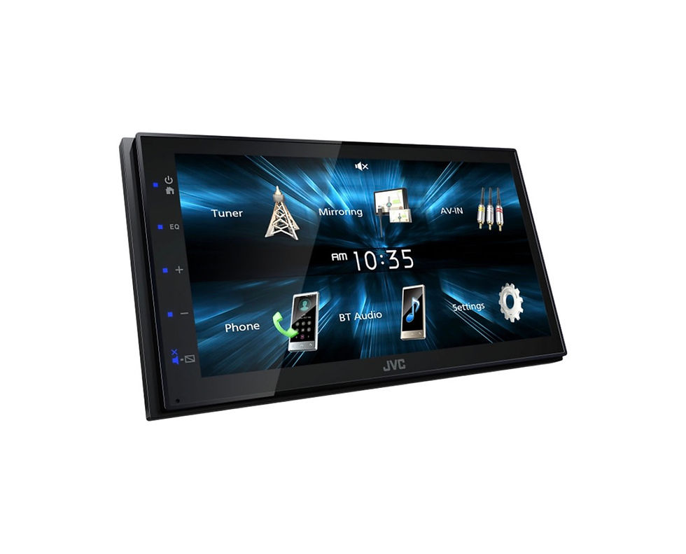 Multimídia JVC KW-M150BT 6.8" com interface digital
