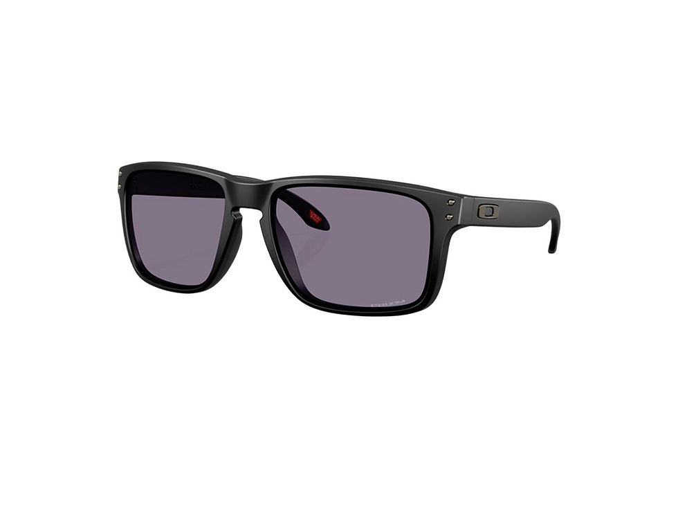 Lente Oakley 9487 01 61 masculina com armação preta fosca.