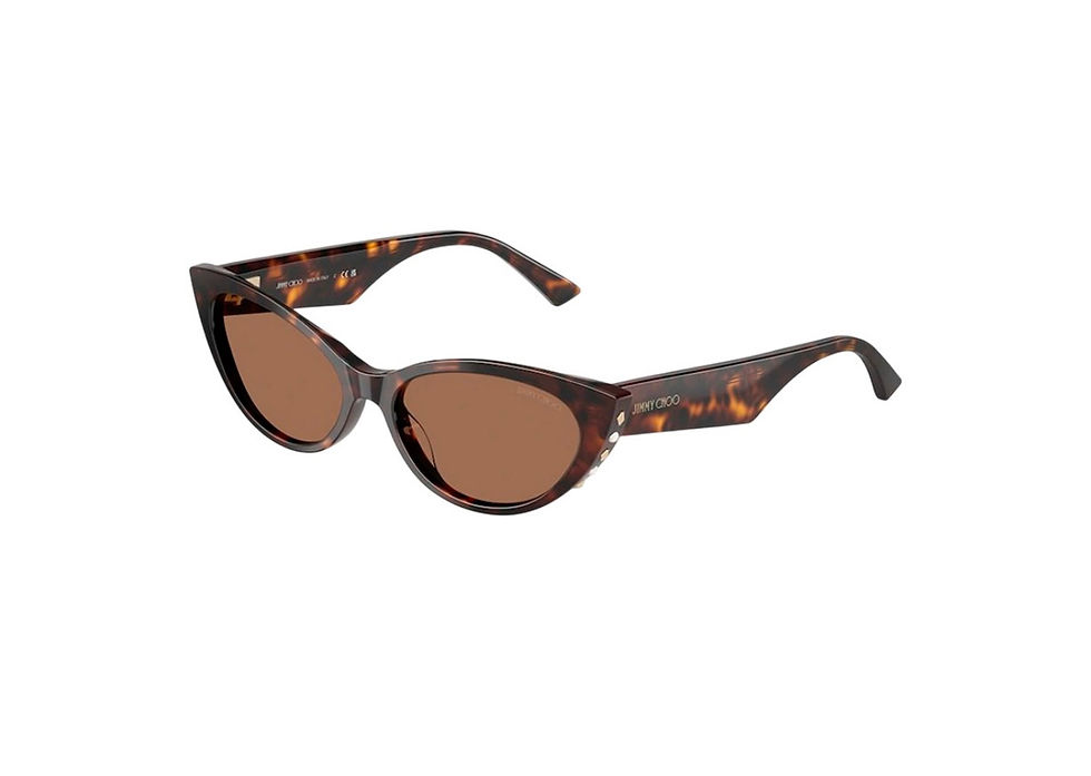 Óculos Jimmy Choo 5023H 500273 55 feminino tartaruga