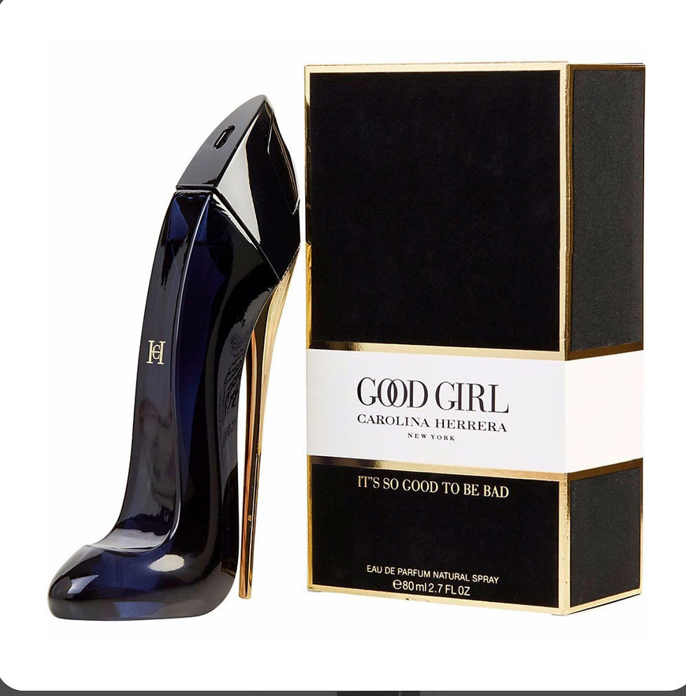 Perfume Carolina Herrera Good Girl EDP 80ml em frasco de sapato e caixa